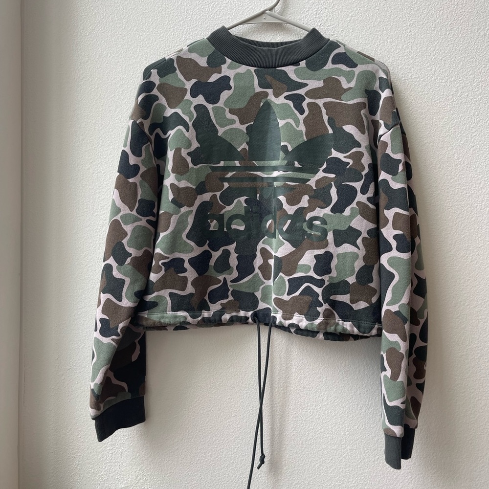 adidas crop sweater